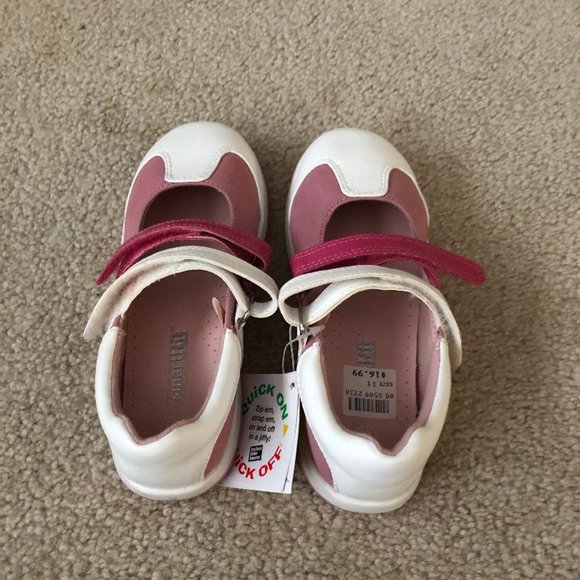 SmartFit Mary Jane Shoes for Girls - Pink / White - Size 11M - New with box - Picture 3 of 6